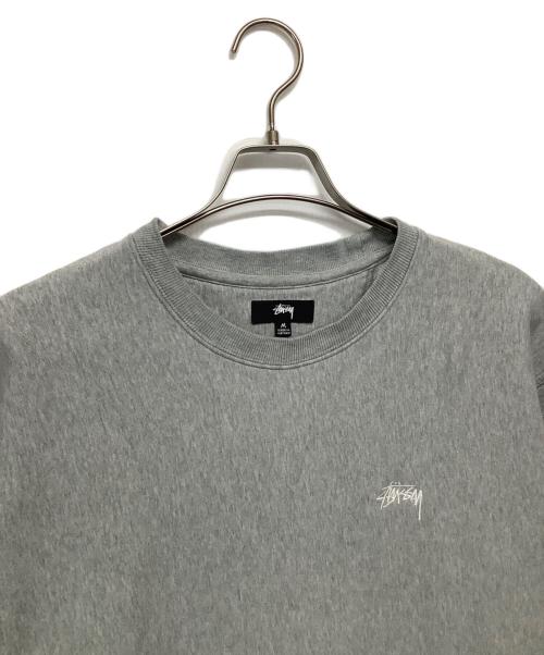 stussy（ステューシー）stussy (ステューシー) スウェット グレー サイズ:Mの古着・服飾アイテム