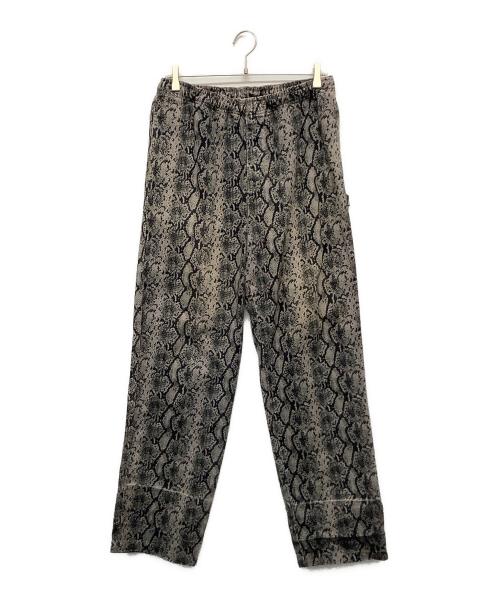 stussy（ステューシー）stussy (ステューシー) パイソンビーチパンツ グレー サイズ:Mの古着・服飾アイテム