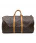 LOUIS VUITTON (ルイ ヴィトン) キーポル55 M41424 モノグラム ブラウン：80000円