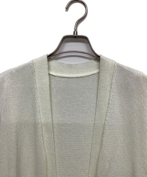 D-VEC（ディーベック）D-VEC (ディーベック) 薄手カーディガン ホワイト サイズ:S 未使用品の古着・服飾アイテム