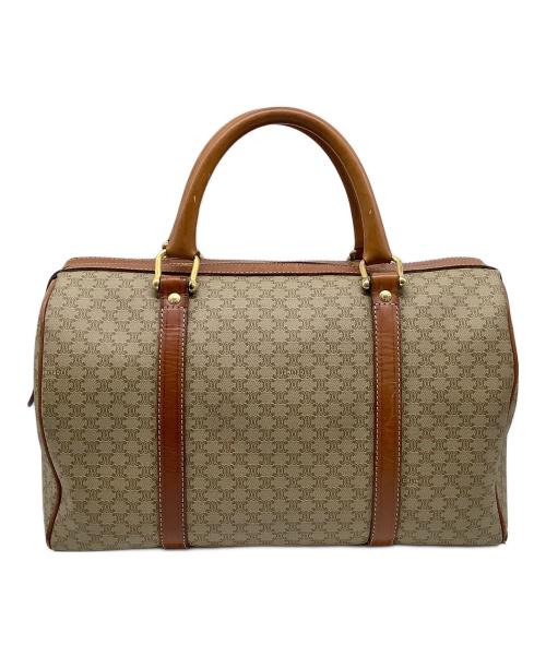 CELINE（セリーヌ）CELINE (セリーヌ) ミニボストンバッグ ブラウンの古着・服飾アイテム