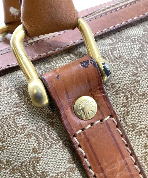 CELINE（セリーヌ）CELINE (セリーヌ) ミニボストンバッグ ブラウンの古着・服飾アイテム