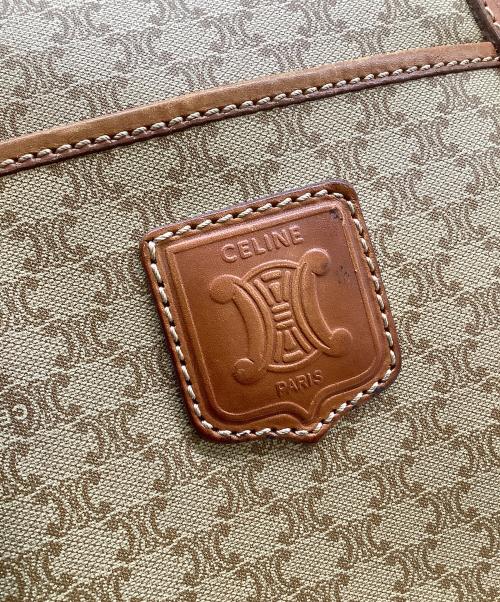 CELINE（セリーヌ）CELINE (セリーヌ) ミニボストンバッグ ブラウンの古着・服飾アイテム