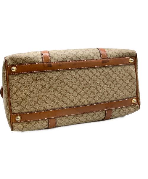 CELINE（セリーヌ）CELINE (セリーヌ) ミニボストンバッグ ブラウンの古着・服飾アイテム