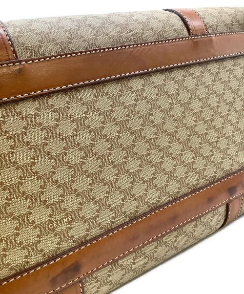 CELINE（セリーヌ）CELINE (セリーヌ) ミニボストンバッグ ブラウンの古着・服飾アイテム