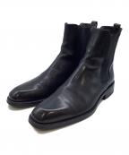 GIORGIO ARMANIジョルジョアルマーニ）の古着「サイドゴアブーツ」｜ブラック