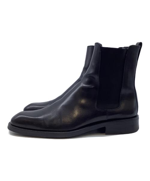 GIORGIO ARMANI（ジョルジョアルマーニ）GIORGIO ARMANI (ジョルジョアルマーニ) サイドゴアブーツ ブラック サイズ:40の古着・服飾アイテム