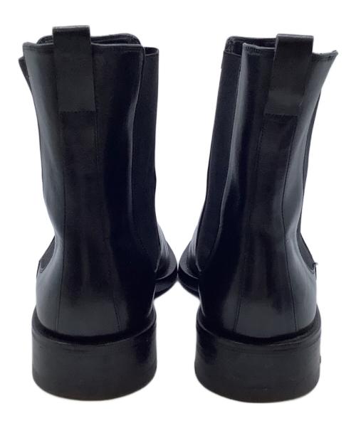 GIORGIO ARMANI（ジョルジョアルマーニ）GIORGIO ARMANI (ジョルジョアルマーニ) サイドゴアブーツ ブラック サイズ:40の古着・服飾アイテム
