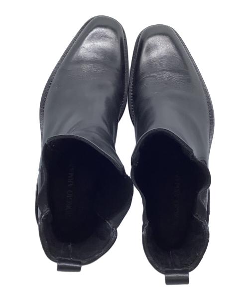GIORGIO ARMANI（ジョルジョアルマーニ）GIORGIO ARMANI (ジョルジョアルマーニ) サイドゴアブーツ ブラック サイズ:40の古着・服飾アイテム