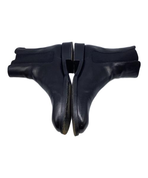 GIORGIO ARMANI（ジョルジョアルマーニ）GIORGIO ARMANI (ジョルジョアルマーニ) サイドゴアブーツ ブラック サイズ:40の古着・服飾アイテム