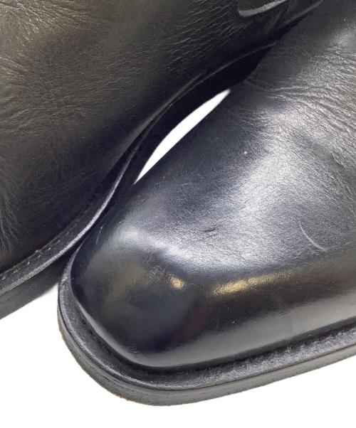 GIORGIO ARMANI（ジョルジョアルマーニ）GIORGIO ARMANI (ジョルジョアルマーニ) サイドゴアブーツ ブラック サイズ:40の古着・服飾アイテム