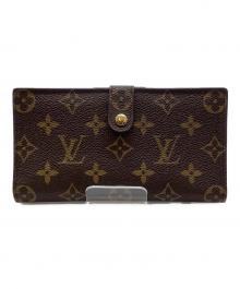 LOUIS VUITTON（ルイ ヴィトン）の古着「長財布　モノグラム」｜ブラウン