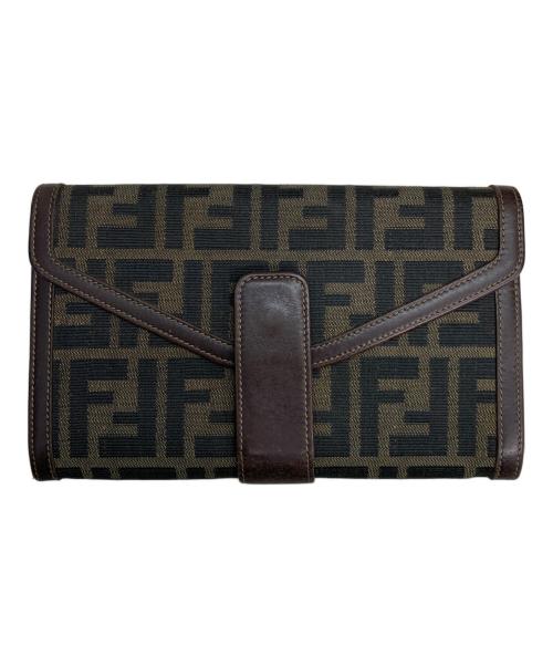 FENDI（フェンディ）FENDI (フェンディ) 長財布 ブラウンの古着・服飾アイテム