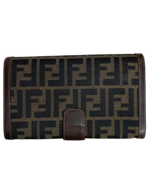 FENDI（フェンディ）FENDI (フェンディ) 長財布 ブラウンの古着・服飾アイテム