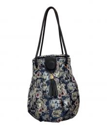 MOOMIN（ムーミン）の古着「ハンドバッグ」｜ネイビー