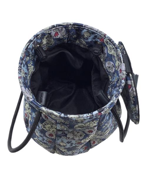 MOOMIN（ムーミン）MOOMIN (ムーミン) ハンドバッグ ネイビーの古着・服飾アイテム