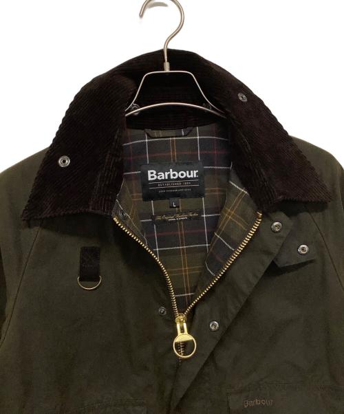 Barbour（バブアー）Barbour (バブアー) ワックスショートジャケット オリーブ サイズ:Lの古着・服飾アイテム