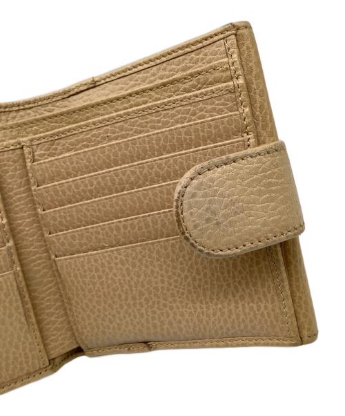 GUCCI（グッチ）GUCCI (グッチ) 2つ折り財布 ベージュの古着・服飾アイテム