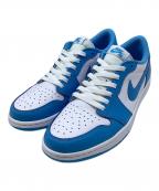 NIKEナイキ）の古着「AIR JORDAN 1 LOW」｜スカイブルー×ホワイト