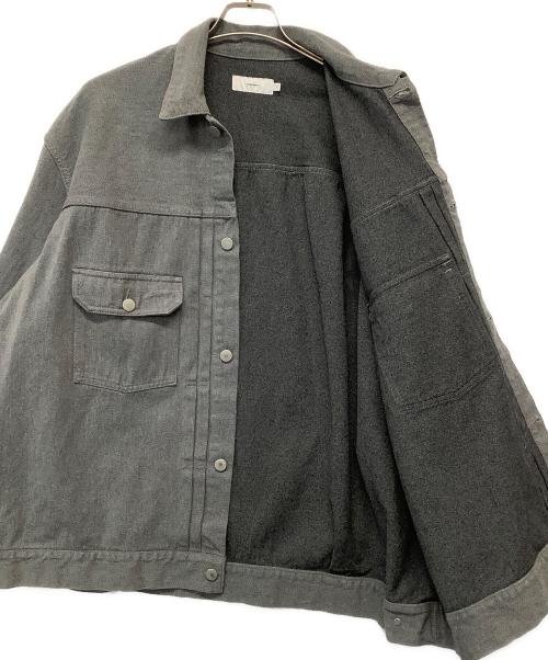 Graphpaper（グラフペーパー）Graphpaper (グラフペーパー) COLORFAST DENIM JACKET グレー サイズ:2の古着・服飾アイテム