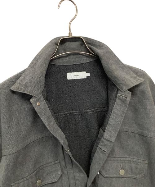 Graphpaper（グラフペーパー）Graphpaper (グラフペーパー) COLORFAST DENIM JACKET グレー サイズ:2の古着・服飾アイテム