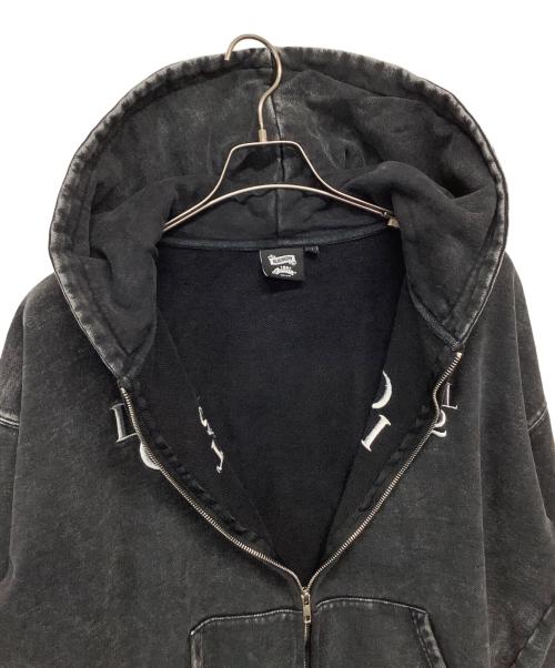 Chillin（チリン）Chillin (チリン) BLACKANNY (ブラックアニー) ジップパーカー グレー サイズ:Mの古着・服飾アイテム