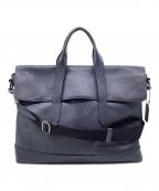 COACHコーチ）の古着「ビジネスバッグ」｜ネイビー