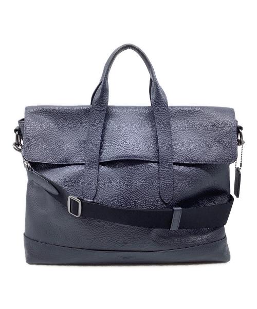 COACH（コーチ）COACH (コーチ) ビジネスバッグ ネイビーの古着・服飾アイテム