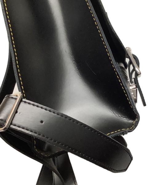 Dr.Martens（ドクターマーチン）Dr.Martens (ドクターマーチン) レザーバックパック ブラックの古着・服飾アイテム