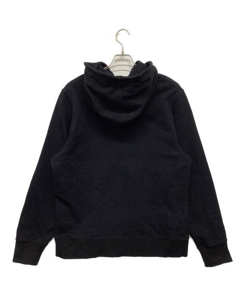 adidas（アディダス）adidas (アディダス) Y-3 (ワイスリー) U SQUARE LABEL GRAPHIC HOODIE ブラック サイズ:Mの古着・服飾アイテム