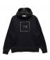 adidas（アディダス）の古着「U SQUARE LABEL GRAPHIC HOODIE」｜ブラック