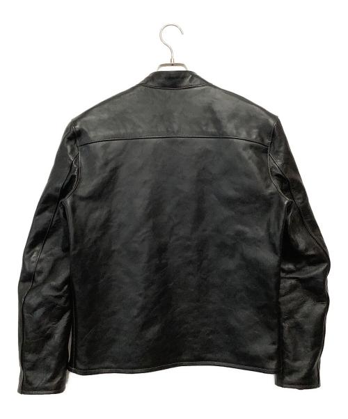 Buco（ブコ）Buco (ブコ) ホースハイドシングルレザージャケット ブラック サイズ:40の古着・服飾アイテム