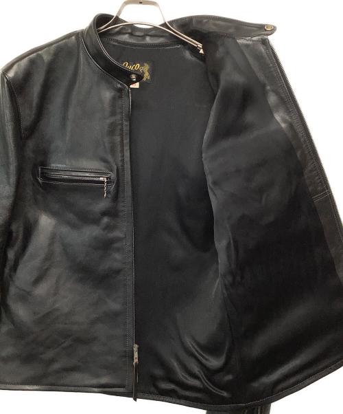 Buco（ブコ）Buco (ブコ) ホースハイドシングルレザージャケット ブラック サイズ:40の古着・服飾アイテム