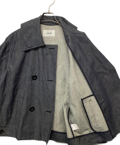 machatt（マチャット）machatt (マチャット) デニムフォルムジャケット インディゴ サイズ:不明の古着・服飾アイテム