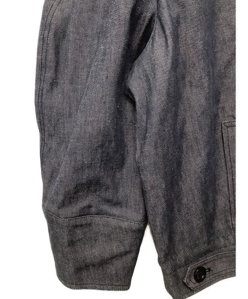 machatt（マチャット）machatt (マチャット) デニムフォルムジャケット インディゴ サイズ:不明の古着・服飾アイテム