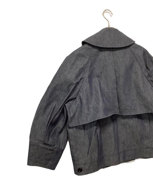 machatt（マチャット）machatt (マチャット) デニムフォルムジャケット インディゴ サイズ:不明の古着・服飾アイテム