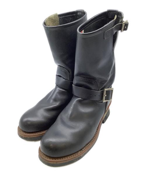 RED WING（レッドウィング）RED WING (レッドウィング) エンジニアブーツ ブラック サイズ:USA 7 1/2の古着・服飾アイテム