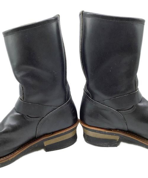 RED WING（レッドウィング）RED WING (レッドウィング) エンジニアブーツ ブラック サイズ:USA 7 1/2の古着・服飾アイテム