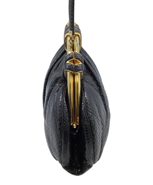 Judith Leiber NEW YORK（ジュディス・リーバー ニューヨーク）Judith Leiber NEW YORK (ジュディス・リーバー ニューヨーク) ショルダーバッグ ブラック×ゴールドの古着・服飾アイテム