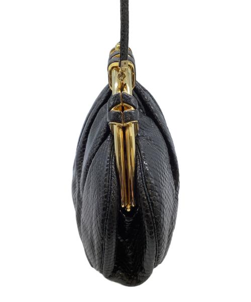 Judith Leiber NEW YORK（ジュディス・リーバー ニューヨーク）Judith Leiber NEW YORK (ジュディス・リーバー ニューヨーク) ショルダーバッグ ブラック×ゴールドの古着・服飾アイテム