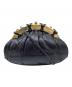 Judith Leiber NEW YORK（ジュディス・リーバー ニューヨーク）の古着「ショルダーバッグ」｜ブラック×ゴールド