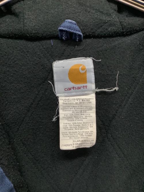 CarHartt（カーハート）CarHartt (カーハート) アクティブジャケット ネイビー サイズ:XLの古着・服飾アイテム