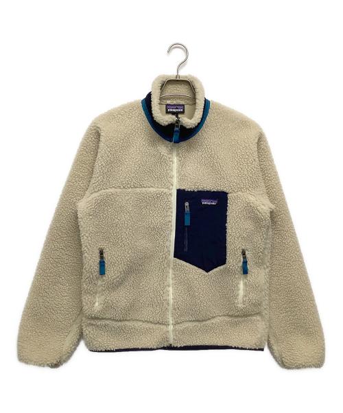 Patagonia（パタゴニア）Patagonia (パタゴニア) Classic Retro-X アイボリー×ネイビー サイズ:Mの古着・服飾アイテム