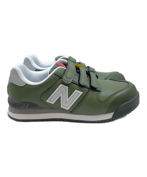 NEW BALANCE（ニューバランス）NEW BALANCE (ニューバランス) 安全靴 オリーブ サイズ:26 未使用品の古着・服飾アイテム