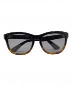 uniform experimentユニフォームエクスペリメント）の古着「サングラス」｜ブラック×ブラウン