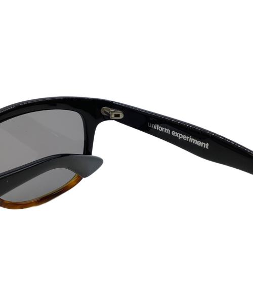 uniform experiment（ユニフォームエクスペリメント）uniform experiment (ユニフォームエクスペリメント) サングラス ブラック×ブラウンの古着・服飾アイテム