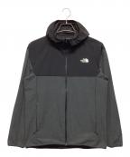 THE NORTH FACEザ ノース フェイス）の古着「エイペックスフレックスフーディ」｜グレー×ブラック