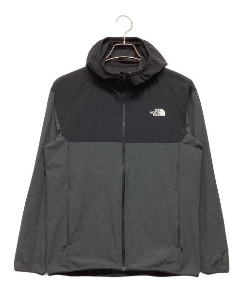 THE NORTH FACE（ザ ノース フェイス）THE NORTH FACE (ザ ノース フェイス) エイペックスフレックスフーディ グレー×ブラック サイズ:Sの古着・服飾アイテム
