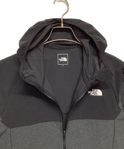 THE NORTH FACE（ザ ノース フェイス）THE NORTH FACE (ザ ノース フェイス) エイペックスフレックスフーディ グレー×ブラック サイズ:Sの古着・服飾アイテム