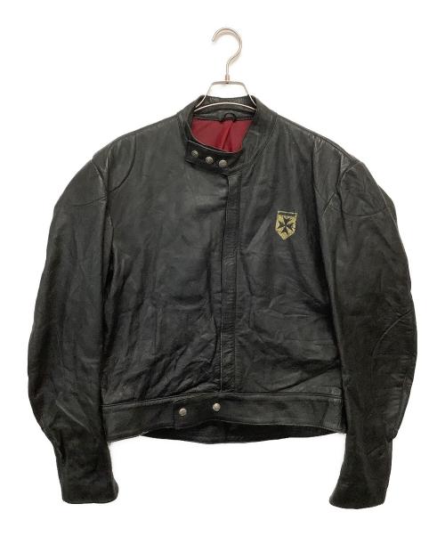 LEDER HARRO（レダー ハロー）LEDER HARRO (レダー ハロー) レザージャケット ブラック サイズ:56の古着・服飾アイテム
